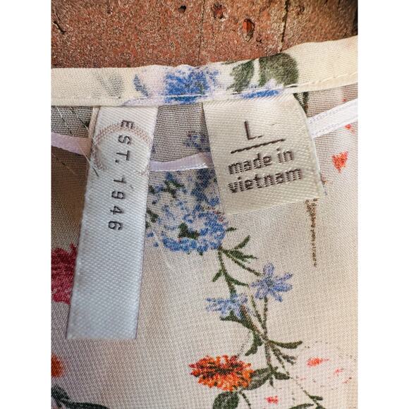 Cato Est. 1946 Floral Kimono Size Large - Picture 3 of 4